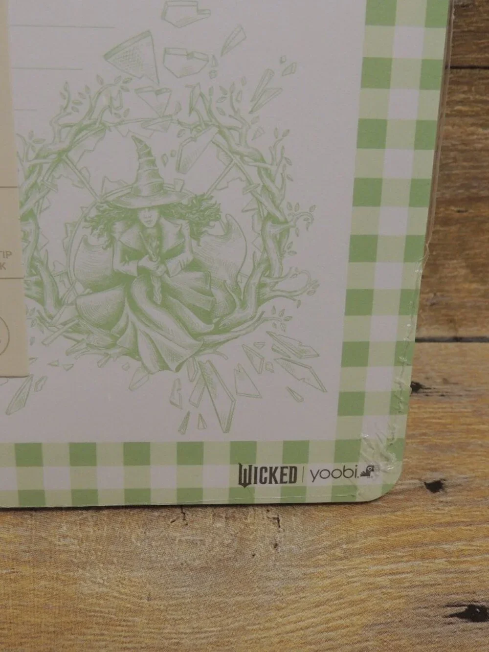 Wicked Elphaba Stationery Notepad and Pen Set Yoobi x Katie Kime New and Sealed